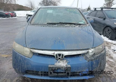 2007 Honda Civic Lx from USA, damaged, VIN 1HGFA16597L051748